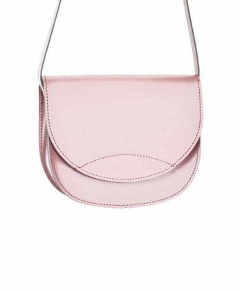 Δερμάτινο τσαντάκι – ροζ 002261a