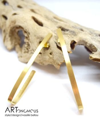 Επίχρυσα σκουλαρίκια βέργες 002221a (4)