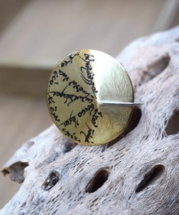 Ring Silver Brass Artonomous 2