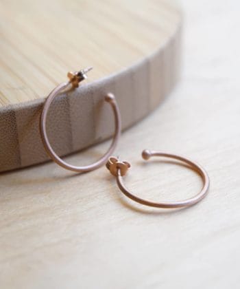 Πριγκιπώ κρίκοι ροζ