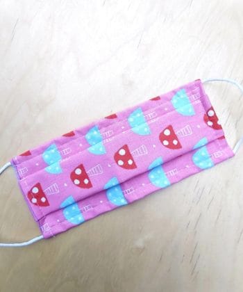 παιδική μάσκα μανιτάρια 2