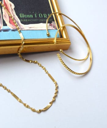 Αλυσίδα Ασήμι Επιχρυσωμένo Twist 2