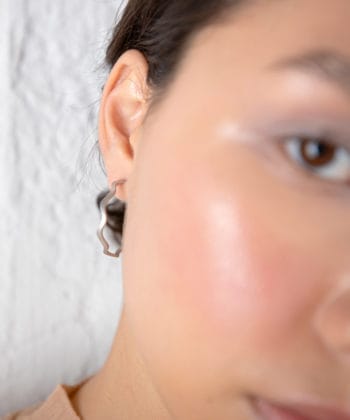 Πριγκιπώ κρίκοι ασήμι μεγάλοι