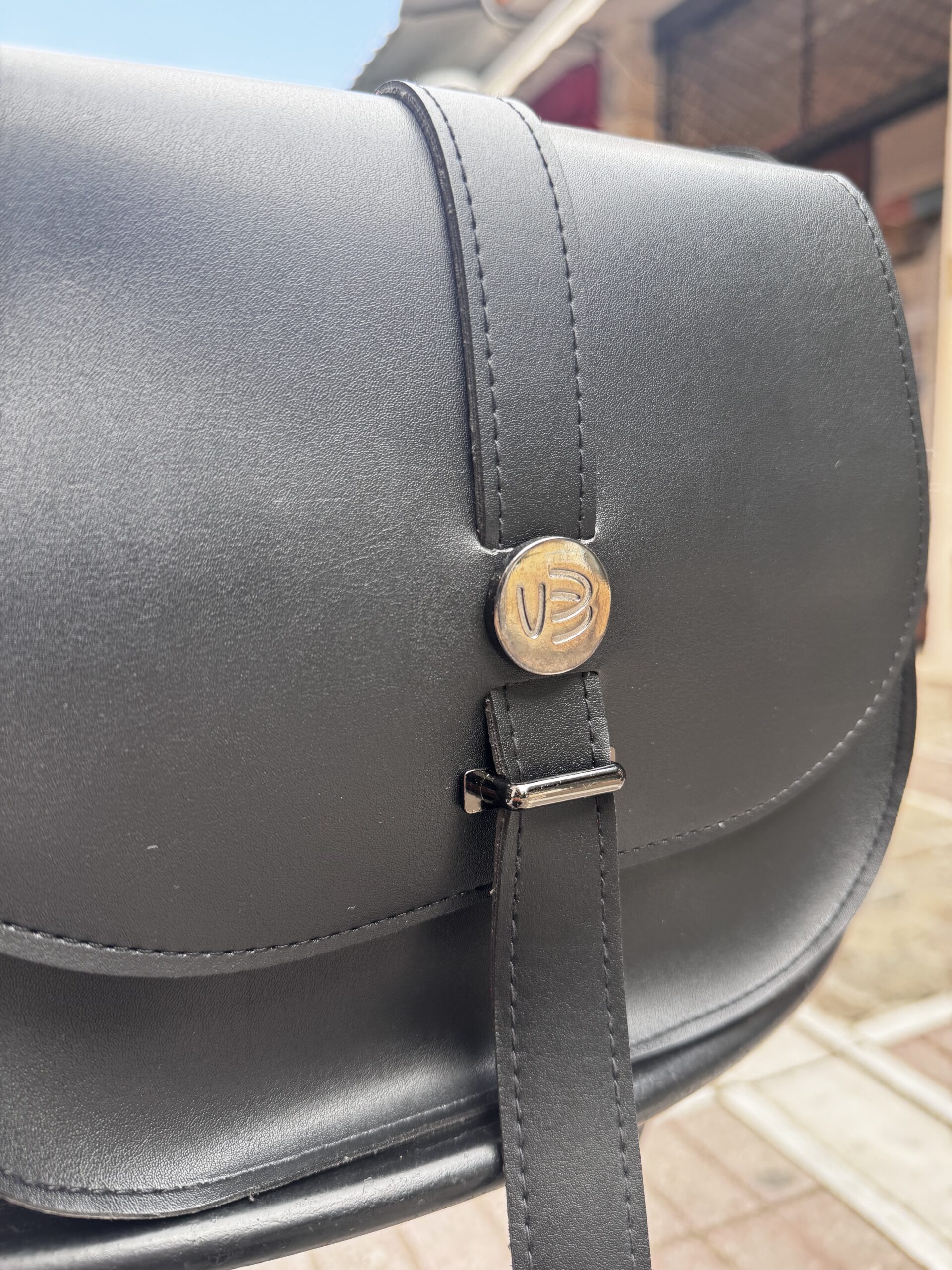 Τσάντα Χιαστί Ώμου Μικρή Μαύρο 1