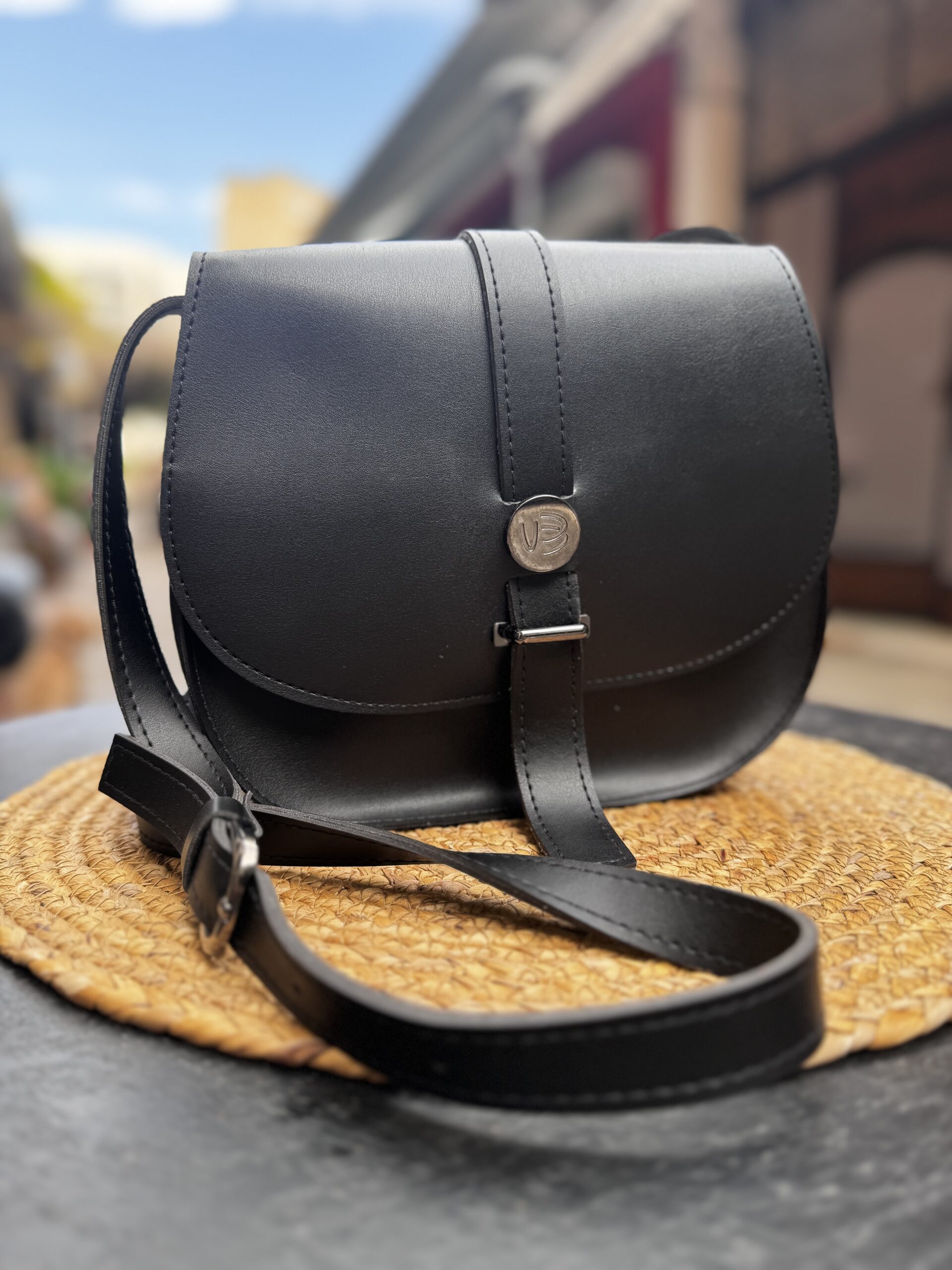 Τσάντα Χιαστί Ώμου Μικρή Μαύρο 4