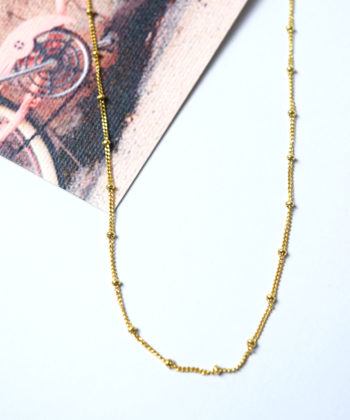 Αλυσίδα Ασήμι Επιχρυσωμένο - Beads