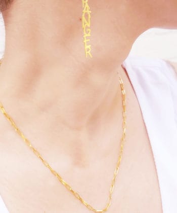 Αλυσίδα Ασήμι Επιχρυσωμένο Cubes