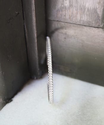 Βραχιόλι χειροπέδα ασήμι Tangled