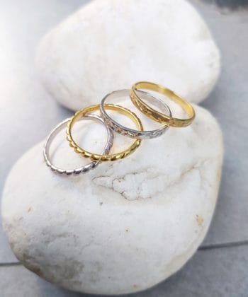 Δαχτυλίδι βεράκι ασήμι 3