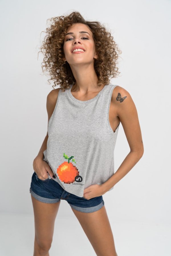 Tank top γυναικείο - Γκρι