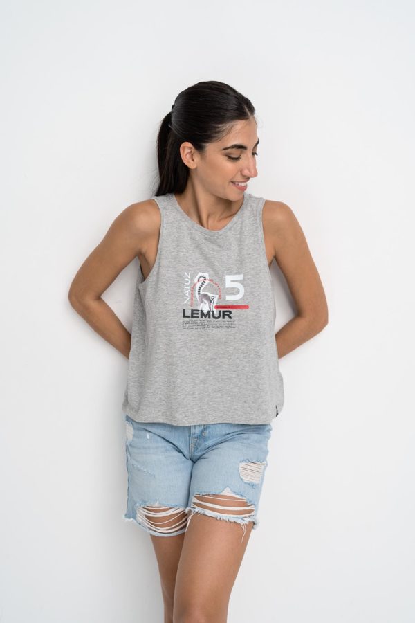 Tank top γυναικείο - Γκρι