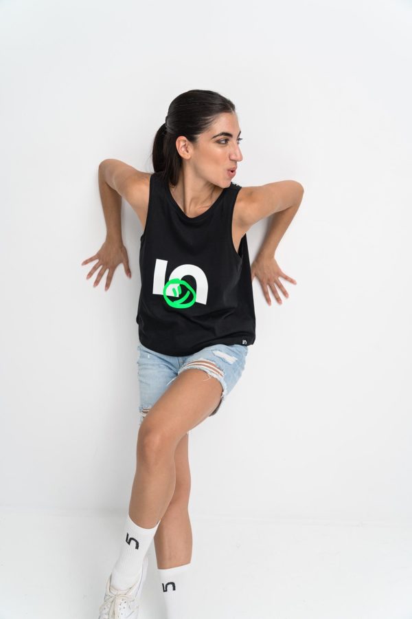 Tank top γυναικείο - Μαύρο