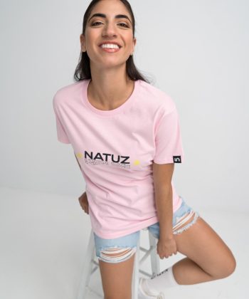 T - Shirt γυναικείο casual Ροζ
