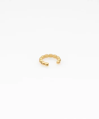 Πριγκιπώ σκουλαρίκι Cuff επιχρυσωμένο 5a