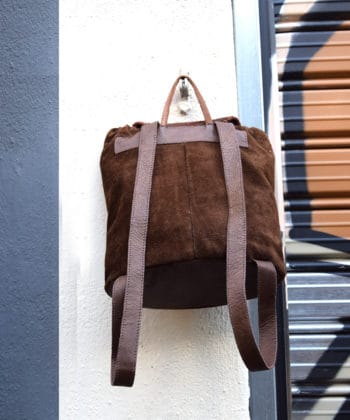 Σακίδιο πλάτης δέρμα καφέ 2