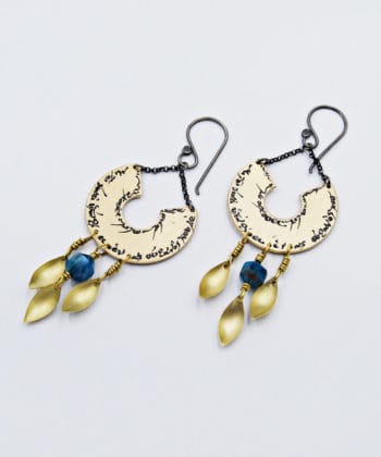 Σκουλαρίκια στίχοι Ελλήνων Ποιητών Boho 1c