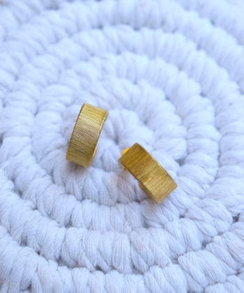 Σκουλαρίκια κρίκοι ασήμι επιχρυσωμένο 2β