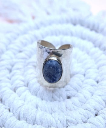 Δαχτυλίδι ασήμι Lapis Lazuli πέτρα A
