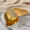 Ancient Greek Style Gold-Plated Cuff Bracelet