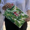 Flamingo Clutch Bag