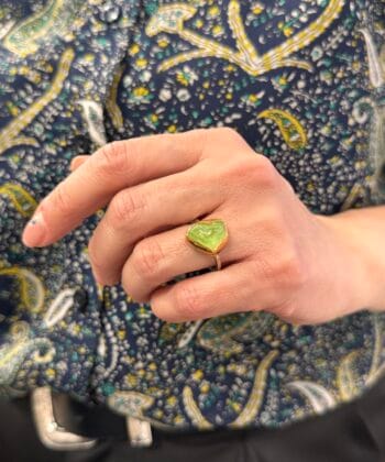 Δαχτυλίδι Ασήμι Περίδοτο 1 (2)