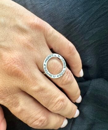 Δαχτυλίδι με Στίχους Ελλήνων Ποιητών Κύκλος 2