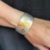Ancient Greek Style Bracelet Silver Plated Cuff