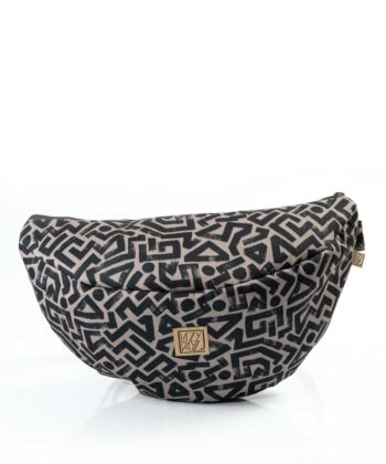 LazyDayz Τσάντα Xιαστί Mπανάνα Μπεζ 3