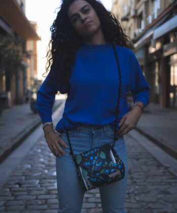 LazyDayz Τσαντάκι Χιαστί Blueberries 3