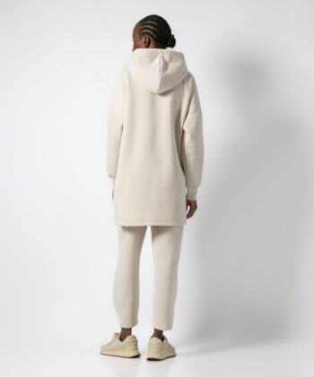 Σετ Φούτερ Κουκούλα Παντελόνι Tρούκ Εκρού 5