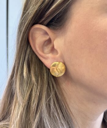 Σκουλαρίκια Χρυσά Κύκλος