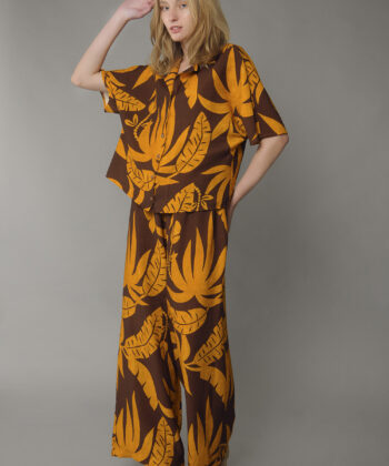 Γυναικείa παντελόνα Κοντομάνικο Africa Print 1