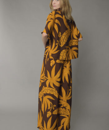 Γυναικείa παντελόνα Κοντομάνικο Africa Print 2