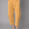 Γυναικείο Παντελόνι Barrel Μουσταρδί
