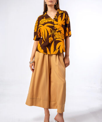 Γυναικείο Πουκάμισο Κοντομάνικο Africa Print 2