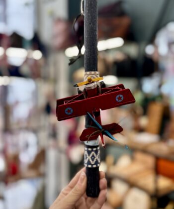 Λαμπάδα Αεροπλάνο Κόκκινο 3