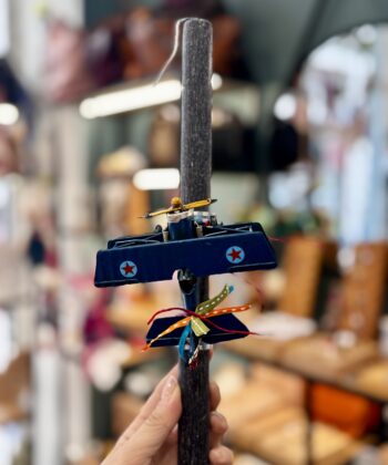 Λαμπάδα Αεροπλάνο Μπλε 3