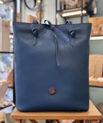 Shoulder Tote Bag Blue