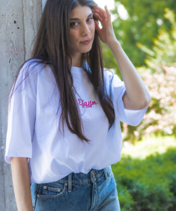 T Shirt Γυναικείο Casual Λευκό Έξαλλη 3