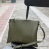 Olive Green Crossbody Clutch Bag
