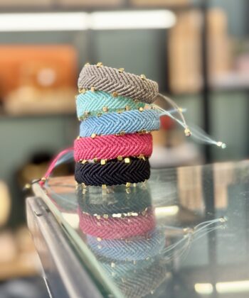 Χειροποίητο Βραχιόλι Boho Macrame Πράσινο Μέντα 2