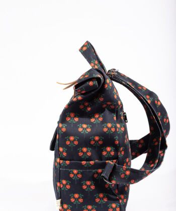 LazyDayz Σακίδιο Πλάτης Λουλούδια Μπλε Πράσινο 4